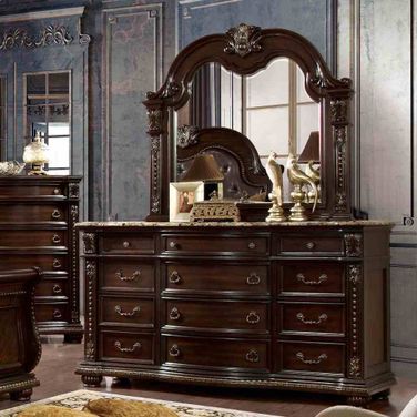 Fromberg Dresser In Brown Cherry