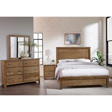 Fundamentals Bedroom Set In Natural