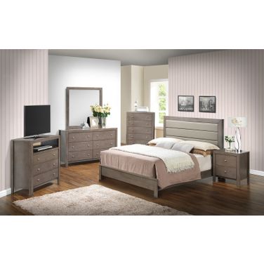 Glory Furniture G2405A Bedroom Set in Gray