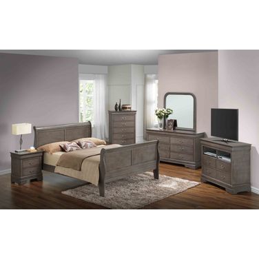 Glory Furniture G3105 Bedroom Set in Grey