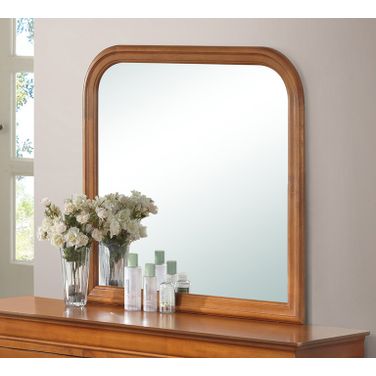 Glory Furniture G3160 Mirror in Oak