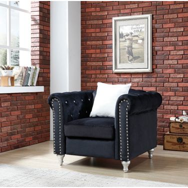 Glory Furniture Raisa Chair, Black