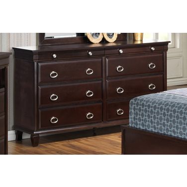 Glory Furniture G9000 Dresser in Cappuccino