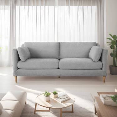 Gabriella Dining Bench Sofa In Beige