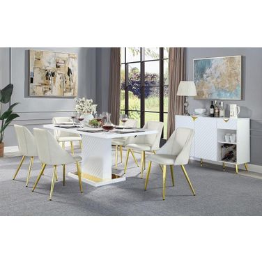 Gaines Dining Room Set (White)