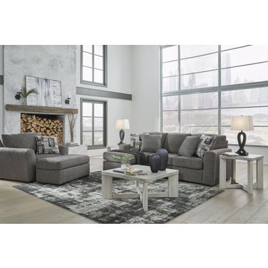 Gardiner Pewter Living Room Set