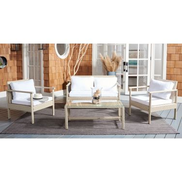 Garnen 4 Piece Living Set In Beige