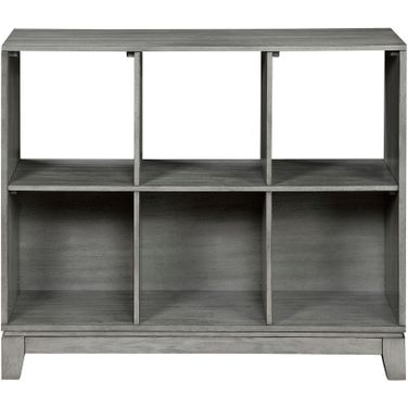 Garretson Bookcase In Gray