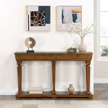 Garrison Oak 72" Console Table