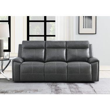 Gaston Manual Reclining Sofa In Gray