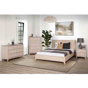 Gervais Youth Bedroom Set In White Wash