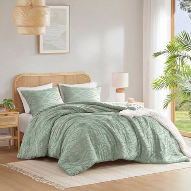 Gigi Comforter Mini Set In Sage Green