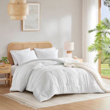 Gigi Comforter Mini Set In White