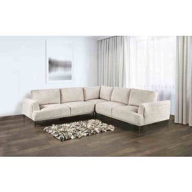 Gladbach Large L-Shaped Sectional In Light Brown