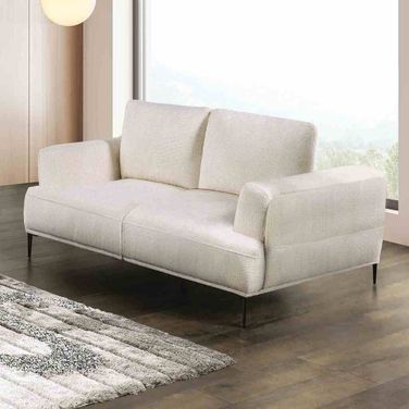 Gladbach Loveseat In Linen White