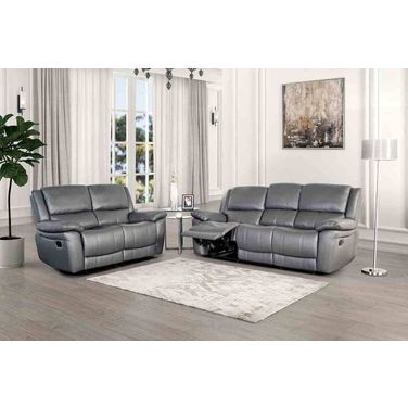 Glarus Living Room Set In Dark Gray