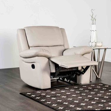 Glarus Recliner Chair In White