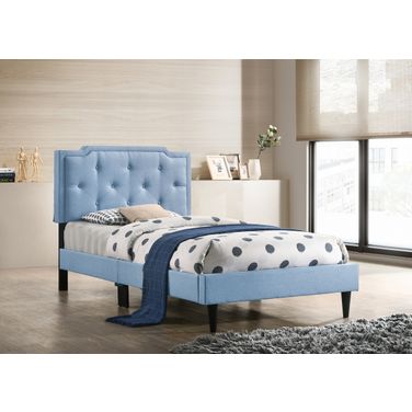 Glory Furniture Deb Full Size Bed Blue
