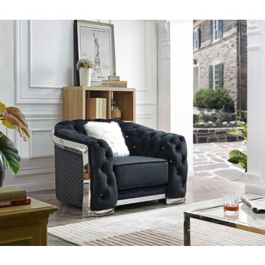 Sapphire Chair In Black