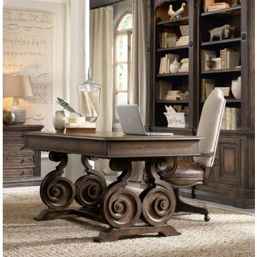 Rhapsody Medium Wood Home Office Set