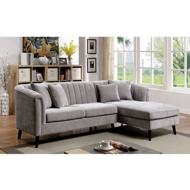 Goodwick Sectional In Light Gray
