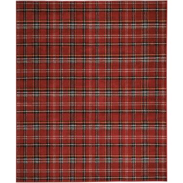 Grafix 9' x 12' Indoor Rug In Red