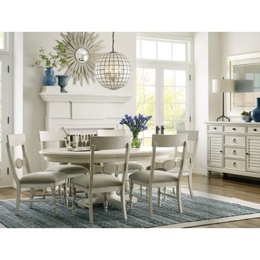Grand Bay Caswell Round Dining Room Set