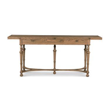 Grand Tour Furniture Winston Flip-Top Console Table In Natural