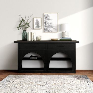 Grayson Accent Console In Black and Grey