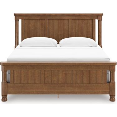 Greddinton King Poster Bed In Brown