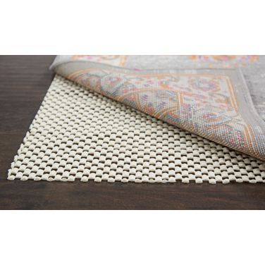 Grid-Loc Rectangle Non-Slip 3'4" x 5' Rug Pad In Ivory