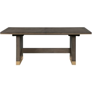 Griffin Dining Table In Brown and Gold
