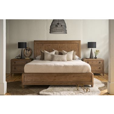 Griffith Park Panel Bedroom Set In Sienna