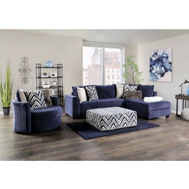 Griswold Sectional In Navy