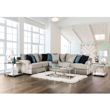 Gunnersbury Sectional In Gray