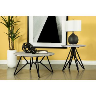 Hadi Occasional Table Set In Cement
