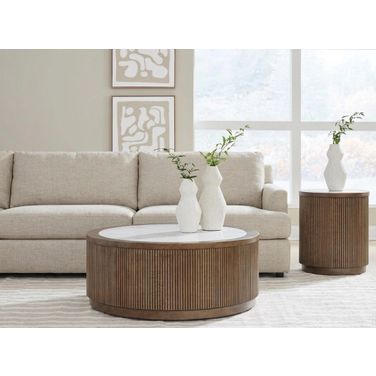 Hadonna Occasional Table Set In Brown