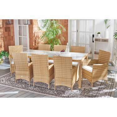 Hailee Dining Set in White