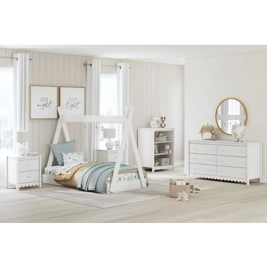 Hallityn Youth Tent Bedroom Set In White