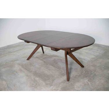 Hammel Dining Table In Rich Walnut