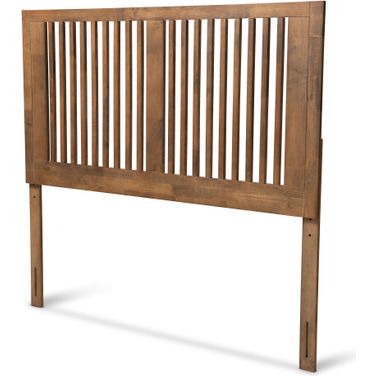Harena Wood King Headboard In Ash Walnut