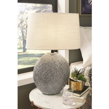 Harif Beige Table Lamp