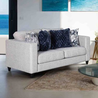Harlow Loveseat In Light Gray