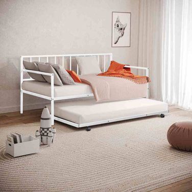 Harmon Daybed with Trundle In White