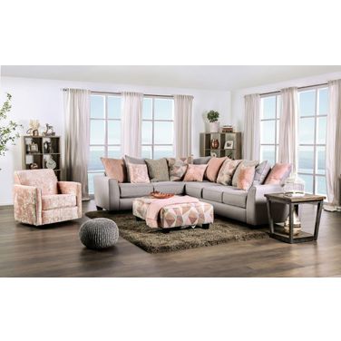 Harriden Sectional In Gray