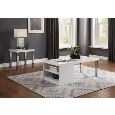 Harta Occasional Table Set In White