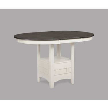 Hartwell Counter Height Table In Chalk Grey