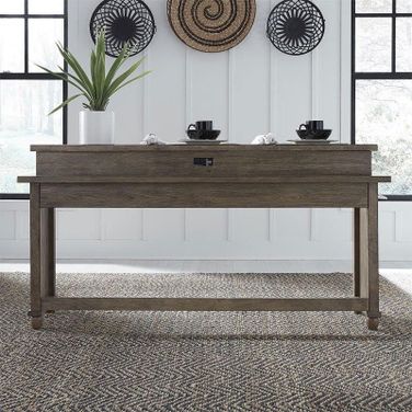 Harvest Home Console Bar Table (Barley Brown)