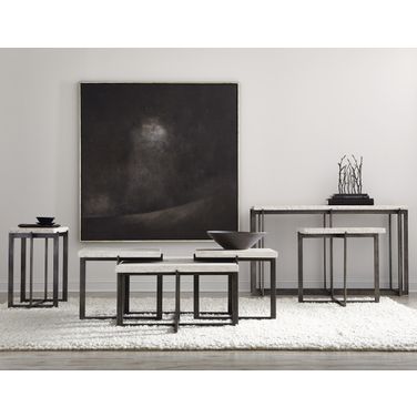 Hathaway Metal Bunching Occasional Table Set