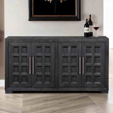 Hatton Cross Server In Weathered Black